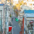 Your Name Les escaliers à Tokyo